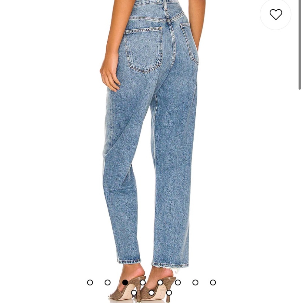 ARITZIA - AGOLDE CRISS CROSS JEANS - Picture 2 of 3